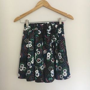 Uniqlo floral shorts, skort